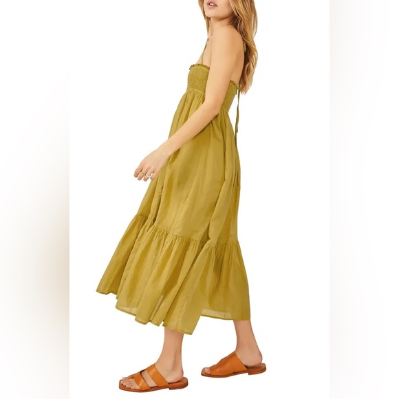 FREE PEOPLE CONVERTIBLE SMOCKED DRESS SKIRT - Picture 3 of 5